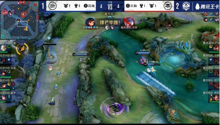 上下双C发挥稳定 RNG战胜LGD保持不败